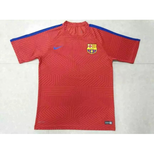 2016-17 Barcelona Zebra Red Training Shirt